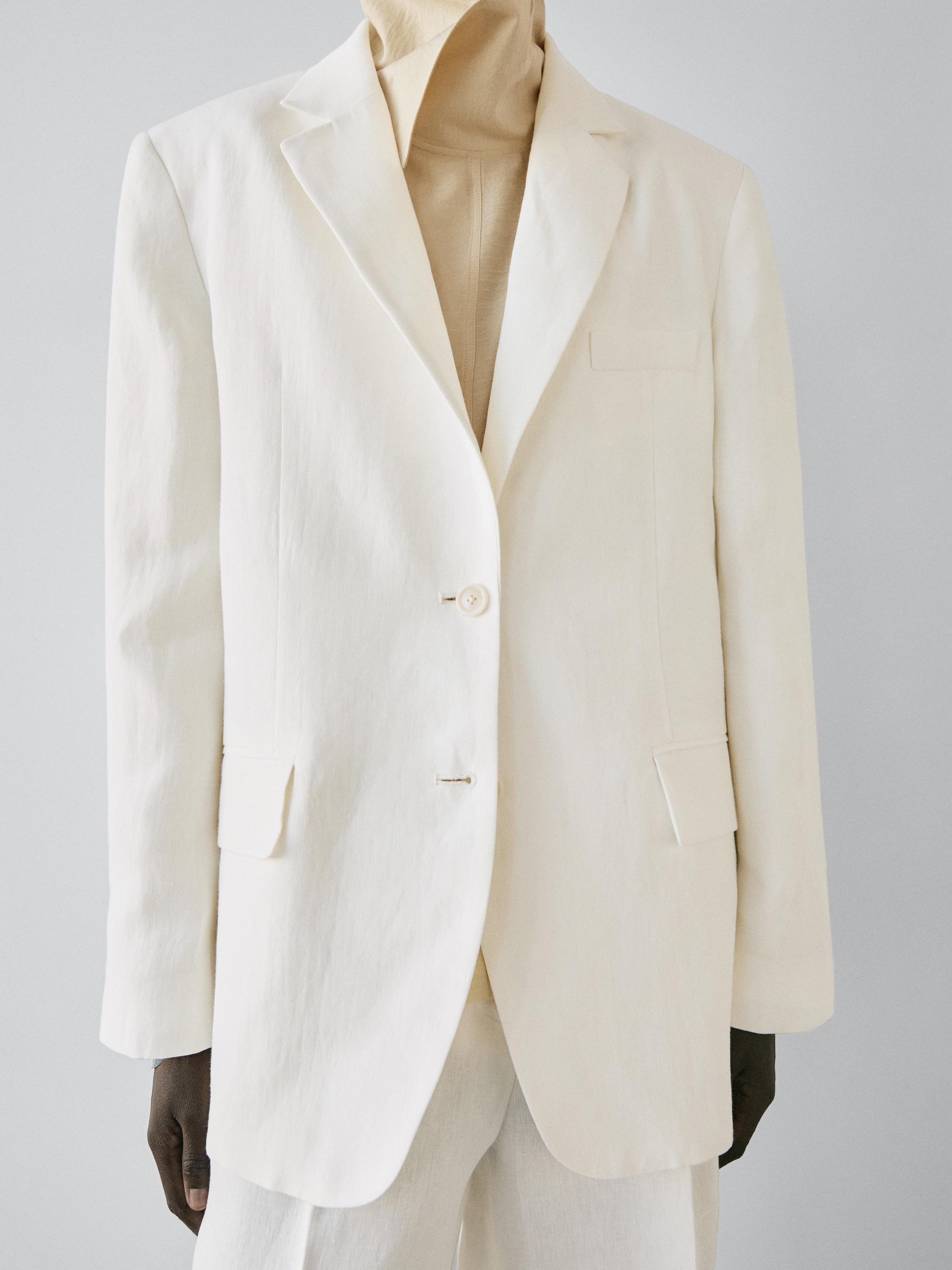 Veste de costume 100 % lin